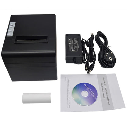 طابعة فواتير حرارية مقاومة للماء والزيت POS-8330 (أسود)، POS-8330
