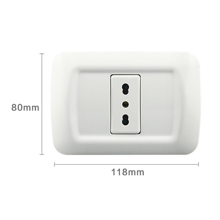 118 Type Single Connection PC Wall-mounted Socket