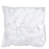 100pcs /Pack Ears Disposable Waterproof Earmuffs Hair Dyeing Bathing Beauty Waterproof Earmuffs(White)