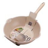 Thick Bottom Maifan Stone Household Small Frying Pan Non Stick Pan Deep Frying Pan