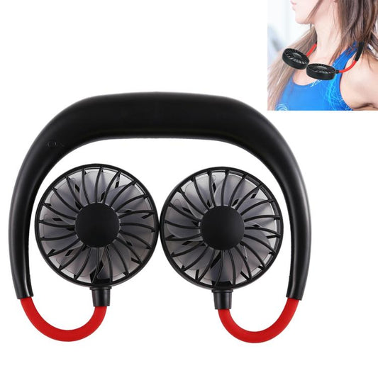 Multi-function Portable Adjustable Wearable Sport Fan, without Aromatherapy