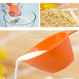 9 in 1 Colorful Pointed Plastic Measuring Spoon Measuring Cup Baking Tool Set