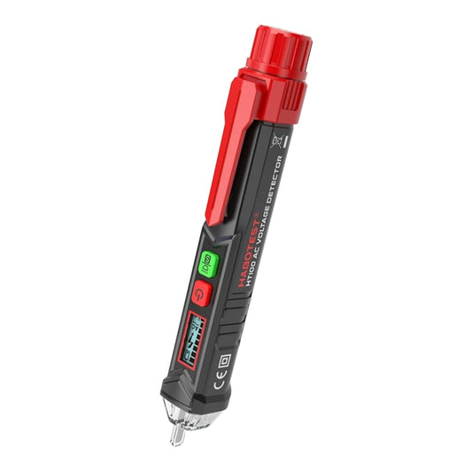 HABOTEST HT100 High-sensitivity LCD Digital Display Sound and Light Alarm Test Pen, HT100