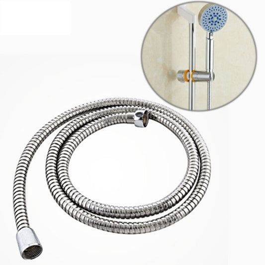 1.5m Flexible Stainless Steel Showerhead Hose Pipe Double Interlock Copper Interface Anti Burst Bath Water Pipe  Same-day Shipping on orders before 6PM (GMT+8)
