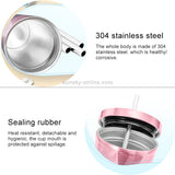 500ml Irregular Double Layer Stainless Steel Sippy Cup