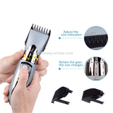 Waterproof Electric Hair Clipper Rechargeable Hair Trimmer Hair Cutting Machine Haircut Beard Trimer