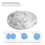 Haircut Cape 60cm Umbrella Design Salon Hairdressing Cloak For Hair Dye Perm