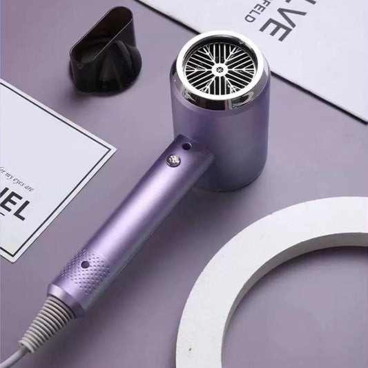High-Speed Hair Dryer Salon & Home Blow Dryer with Blue Light Ionic Technology UK Plug