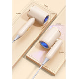 800–1200W High-Speed Hair Dryer with Blue Light Care – Foldable & Portable Travel Blow Dryer (US Plug)