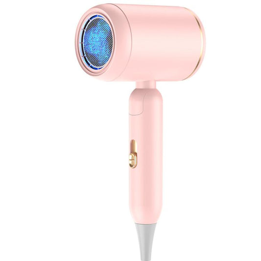 800–1200W High-Speed Hair Dryer with Blue Light Care – Foldable & Portable Travel Blow Dryer (US Plug)