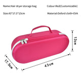 For Dyson HD01 HD03 Hair Dryer Storage Box EVA Hard Shell Bag(Rose Red)