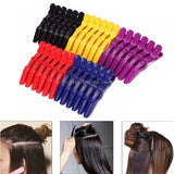 6 Pcs Professional Hair Sectioning Clips – Non-Slip Hair Styling Partition Tools for Salon & Barber Shop