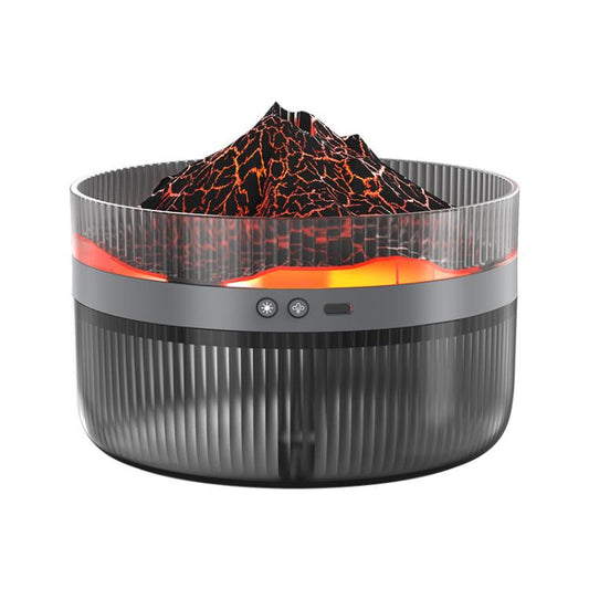 2L Volcanic Essential Oil Diffuser Humidifier – Large Capacity Top-Fill Aromatherapy Mist Diffuser with LED Lights