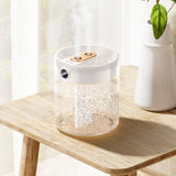 Ultrasonic Aromatherapy Humidifier – Essential Oil Diffuser with RGB Mood Light & Silent Mist for Home, Office & Bedroom