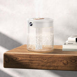 Ultrasonic Aromatherapy Humidifier – Essential Oil Diffuser with RGB Mood Light & Silent Mist for Home, Office & Bedroom