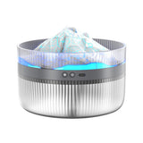 2L Volcanic Essential Oil Diffuser Humidifier – Large Capacity Top-Fill Aromatherapy Mist Diffuser with LED Lights
