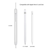 Apple Pencil Shockproof Soft Silicone Protective Cap Holder Sleeve Pouch Cover for iPad Pro 9.7 / 10.5 / 11 / 12.9 Pencil Accessories