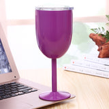 Insulated cocktail glass