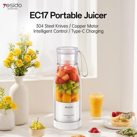 Yesido EC17 80W Portable Multi-Function Juicer(White)
