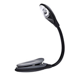0.2W White Light Clip Fixtures LED Desk Light(Black)