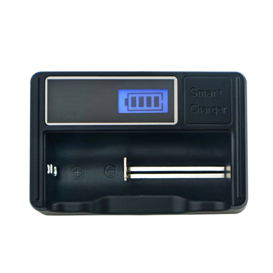 شاحن بطاريات YS-1 عالمي 18650 و26650 مع منفذ Micro USB لبطاريات IMR/Li-ion Ni-MH/Ni-Cd 26650/18650/18500/18490/18350/17670/14500/10400