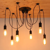 E27 40W Retro Edison Light Bulb Filament Vintage Ampoule Incandescent Bulb, AC 220V(A19 Spirai)