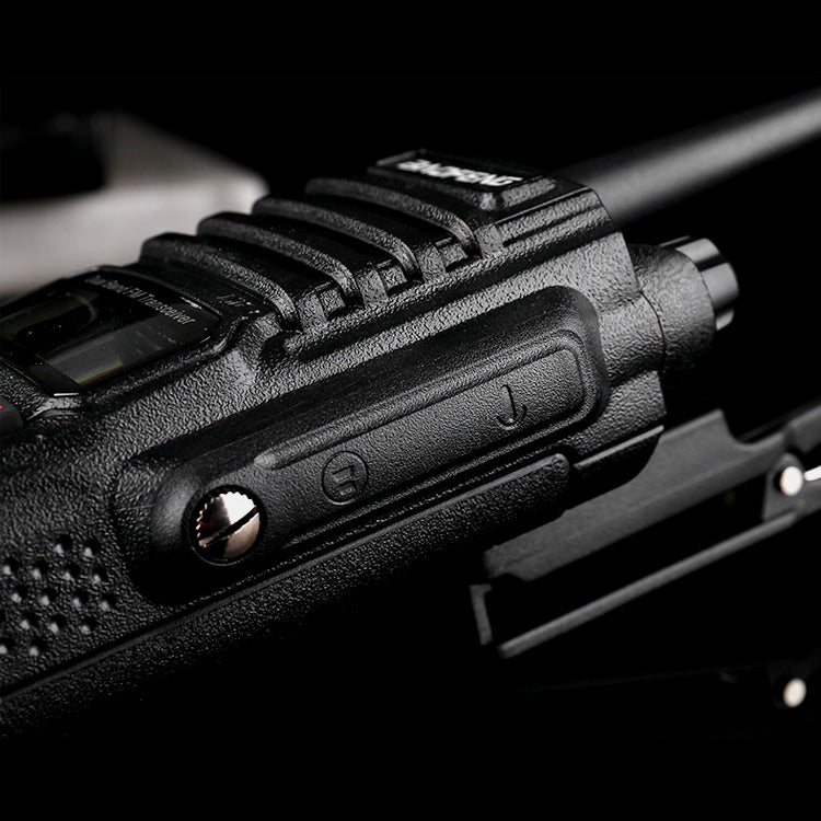 جهاز اتصال لاسلكي محمول باليد ثنائي النطاق مقاوم للماء من باوفينج BF-UV9R Plus بقوة 10 وات، مزود بمقبس أمريكي، طراز BF-UV9Rplus
