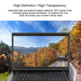 0.4mm 9H Surface Hardness Full Screen Tempered Glass Film for Lenovo ThinkPad L480 14 inch, Lenovo L480