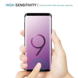 0.3mm 9H Surface Hardness 3D Curved Edge Full Screen Tempered Glass Film for Galaxy Note9