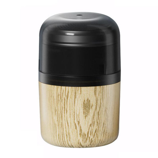 Wood Grain Electric Shaver Rechargeable Men Shaver with 6 Stainless Steel Blades, Waterproof Washable Head & High-Power Motor for Smooth Shaving 2207