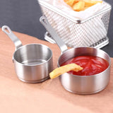 Stainless Steel Sauce Handle Mini Pot Seasoning Tools