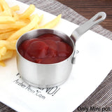 Stainless Steel Sauce Handle Mini Pot Seasoning Tools