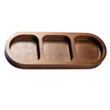 Natural wood dish