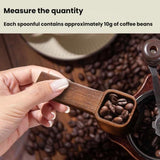 Natural wood spoon