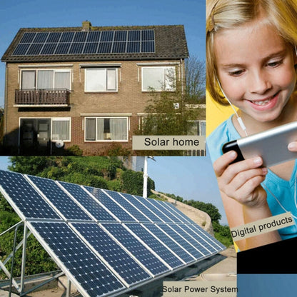 وحدة تحكم شحن/تفريغ الطاقة الشمسية CMTD-2420 بقدرة 20 أمبير 12 فولت/24 فولت مع شاشة LED ومنفذي USB