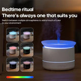 200ml Sea of Clouds Aroma Diffuser – Essential Oil Humidifier with 7-Color Mood Lights, USB Powered