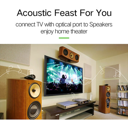 EMK TZ/A 8m OD8.0mm Gold Plated Metal Head RCA to RCA Plug Digital Coaxial Interconnect Cable Audio / Video RCA Cable, Length: 8m