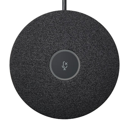ميكروفون تمديد Logitech CC5000E لمؤتمرات الفيديو مع كتم صوت بزر واحد وخاصية التوصيل والتشغيل