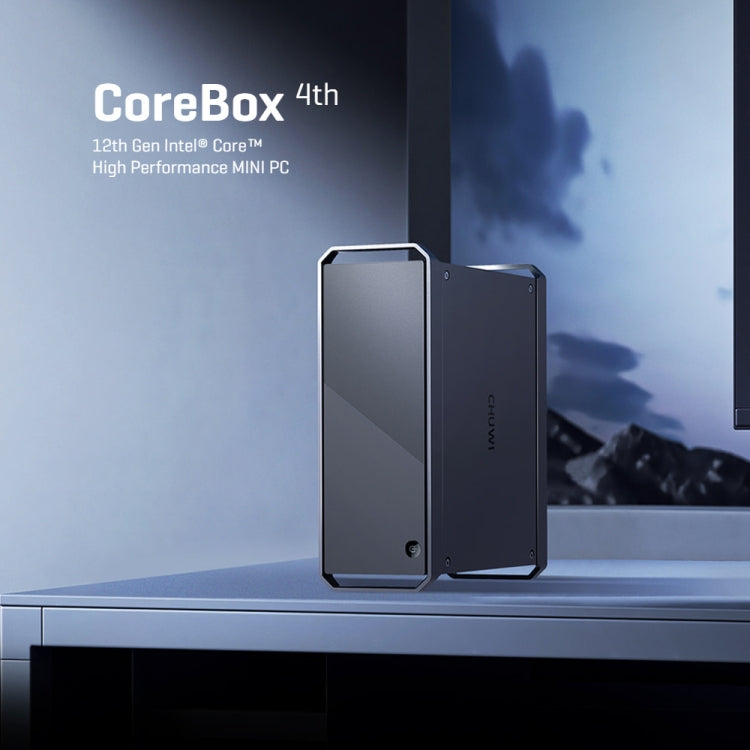 CHUWI CoreBox i5 Mini PC, 16GB+512GB Win11 System Intel Core i5-1235U Deca Core up to 4.4GHz, Support WiFi, Bluetooth, HDMI, SATA HDD, RJ45, i5-12450H 16GB+512GB