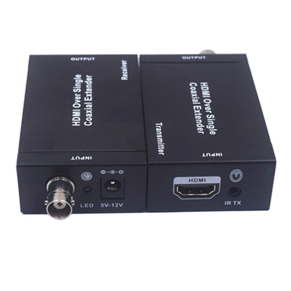 NK-C100IR 1080P HDMI Over Single Coaxial Extender Transmitter + Receiver with IR Coaxial Cable, Signal Range up to 100m
