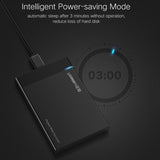 UGREEN US221 HDD Enclosure 2.5 inch SATA to USB 3.0 SSD Adapter Hard Disk Drive Box External HDD Case, Support UASP Protocol