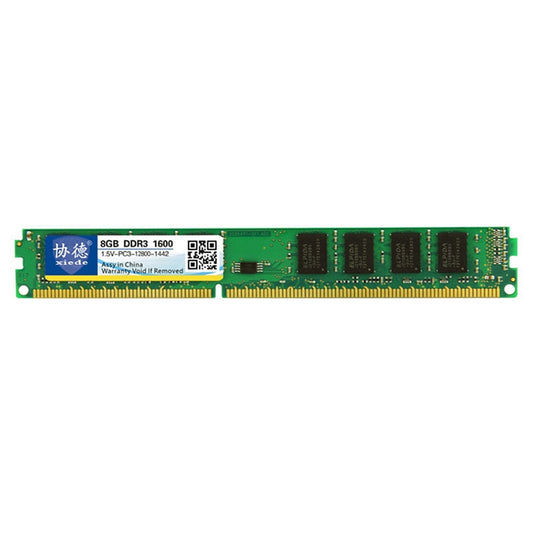 وحدة ذاكرة الوصول العشوائي (RAM) XIEDE X035 DDR3 1600MHz 8GB 1.5V متوافقة بشكل عام مع أجهزة الكمبيوتر المكتبية، 1600MHz 8GB 1.5V متوافقة بشكل عام مع أجهزة الكمبيوتر المكتبية