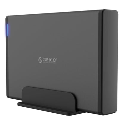 علبة قرص صلب محمول ORICO 7688C3 سعة 8 تيرابايت مقاس 3.5 بوصة بمنفذ USB-C / Type-C مع قاعدة قابلة للفصل، طول الكابل: 1 متر
