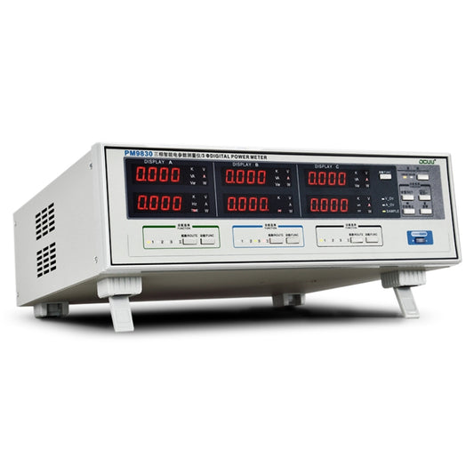 PM9830 500 فولت 40 أمبير، مقياس جهد تيار متردد رقمي ثلاثي الطور، عامل القدرة وعداد الطاقة، PM9830 40 أمبير