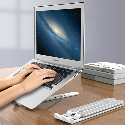 Laptop Stand Desktop Raise Bracket Cooling Base Lifting Holder Foldable, Pro-8