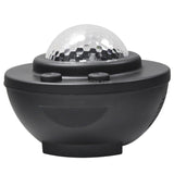 8W USB Charging Music Starry Sky Water Texture Light Atmosphere Lamp with Remote Control