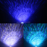 8W USB Charging Music Starry Sky Water Texture Light Atmosphere Lamp with Remote Control