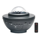 8W USB Charging Music Starry Sky Water Texture Light Atmosphere Lamp with Remote Control