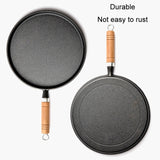 20cm Thickened Cast Iron Skillet Non-Coating Non-Stick Pancake Pan Omelette Steak Pot