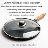 20cm Thickened Cast Iron Skillet Non-Coating Non-Stick Pancake Pan Omelette Steak Pot
